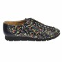 Pantofi dama, casual, din piele naturala - P501BFLOR